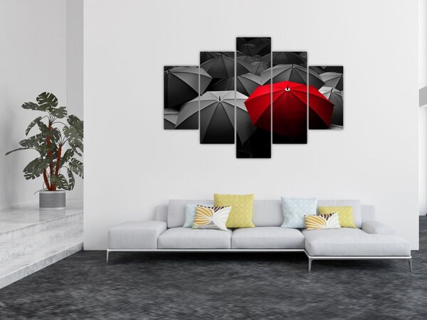 Tablou cu umbrele deschise (150x105 cm)