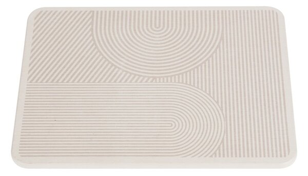 Scurgător de vase bej din diatomit 40x30 cm Damon – Wenko