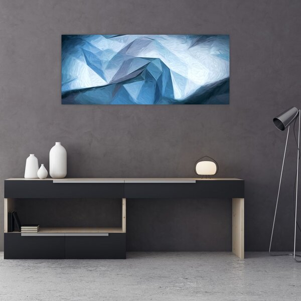 Tablou cu abstracție (120x50 cm)
