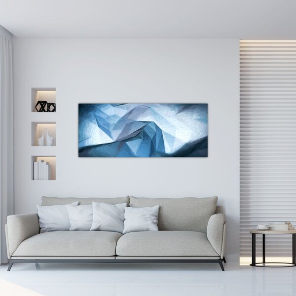 Tablou cu abstracție (120x50 cm)