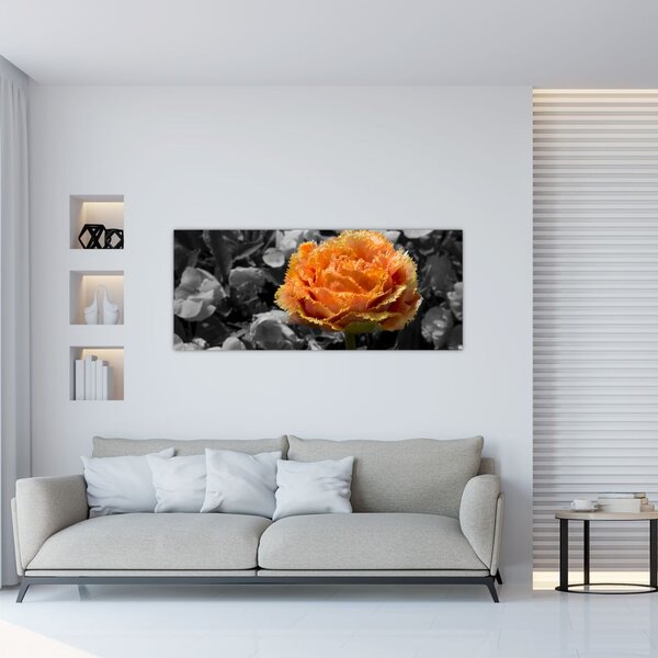 Tablou cu floare (120x50 cm)