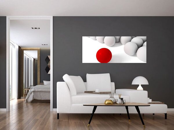 Tablou cu bilă (120x50 cm)