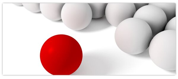 Tablou cu bilă (120x50 cm)