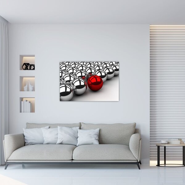 Tablou cu bile lucioase (90x60 cm)