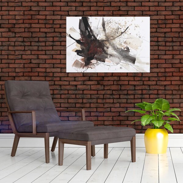 Tablou cu pictură abstactă (90x60 cm)