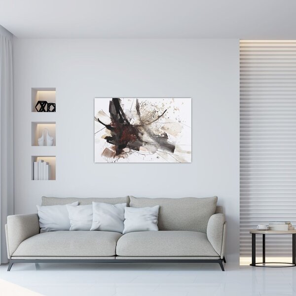 Tablou cu pictură abstactă (90x60 cm)