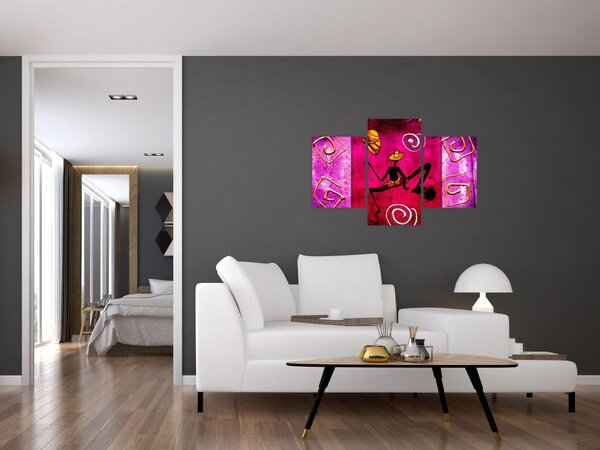 Tablou picturii istorice pe perete (90x60 cm)
