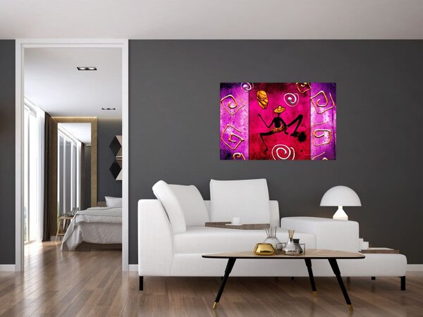 Tablou picturii istorice pe perete (90x60 cm)