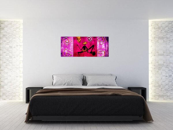Tablou picturii istorice pe perete (120x50 cm)