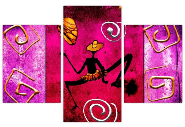 Tablou picturii istorice pe perete (90x60 cm)