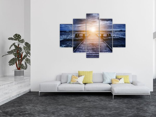 Tablou cu mol însorit (150x105 cm)