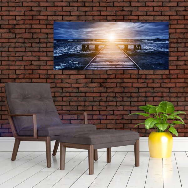 Tablou cu mol însorit (120x50 cm)