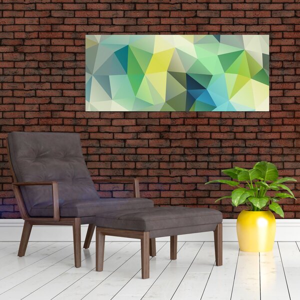 Tablou abstracțiunii geometrice (120x50 cm)
