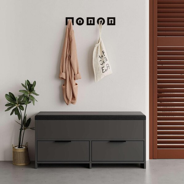 Dulap pentru pantofi Clove (antracit) . 1102062