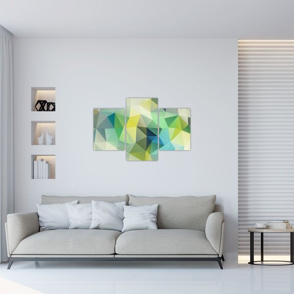 Tablou abstracțiunii geometrice (90x60 cm)