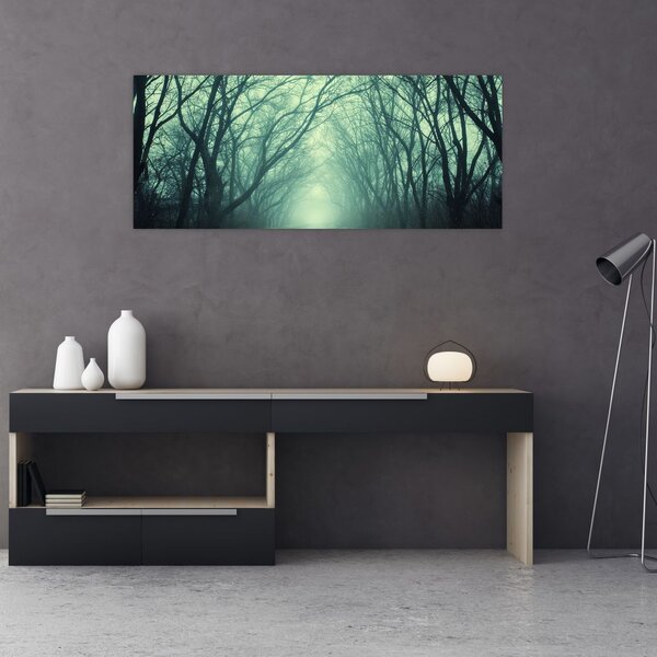 Tablou - Alee cu copaci (120x50 cm)
