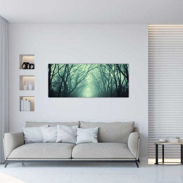 Tablou - Alee cu copaci (120x50 cm)