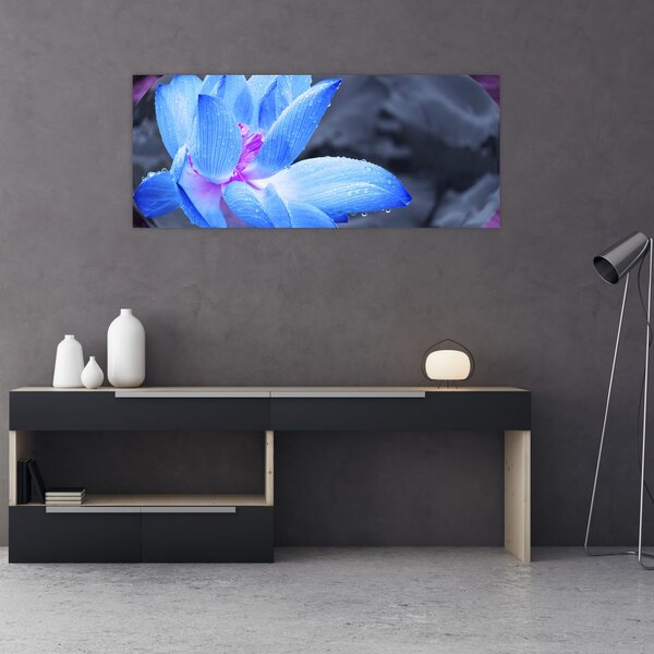 Tablou florilor în detailu (120x50 cm)