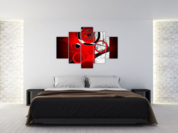 Tablou cu abstracție (150x105 cm)