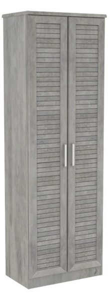 Dulap Pantofi Model Lilith, Antracit, 60x37x183 cm