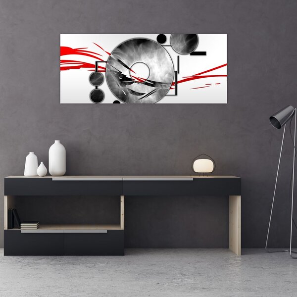 Tablou abstract (120x50 cm)