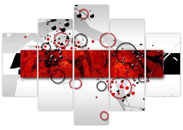 Tablou cu abstracție (150x105 cm)