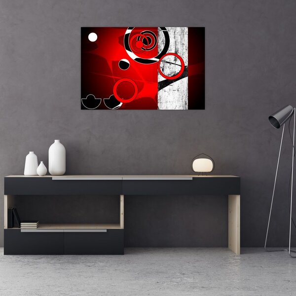 Tablou cu abstracție (90x60 cm)
