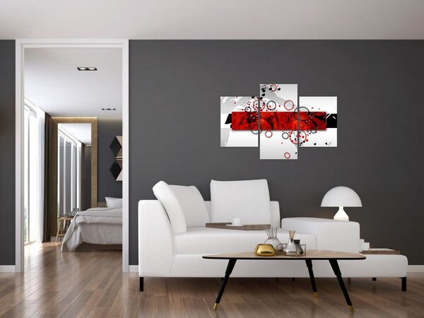 Tablou cu abstracție (90x60 cm)