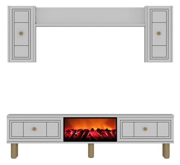 Mobilier living cu șemineu. 1144902