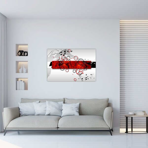 Tablou cu abstracție (90x60 cm)