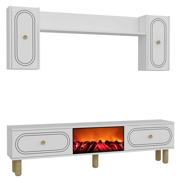Mobilier living cu șemineu. 1144904