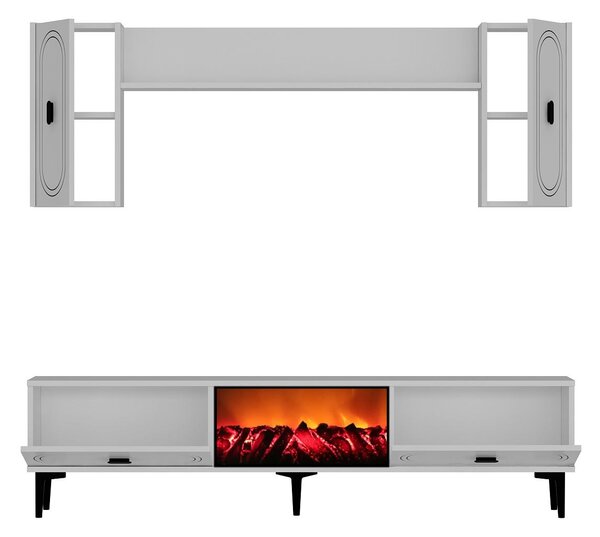 Mobilier living cu șemineu. 1144906