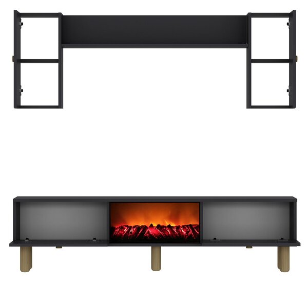 Mobilier living cu șemineu. 1144903