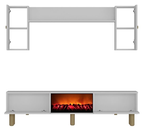 Mobilier living cu șemineu. 1144904