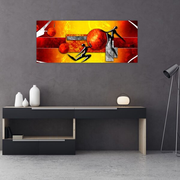 Tablou - Pictura omenirii (120x50 cm)