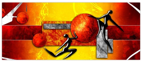 Tablou - Pictura omenirii (120x50 cm)
