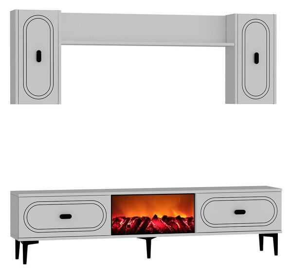 Mobilier living cu șemineu. 1144906