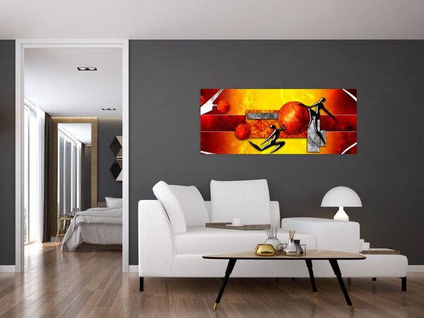 Tablou - Pictura omenirii (120x50 cm)