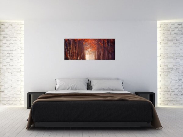 Tablou - Pădurea de toamnă (120x50 cm)