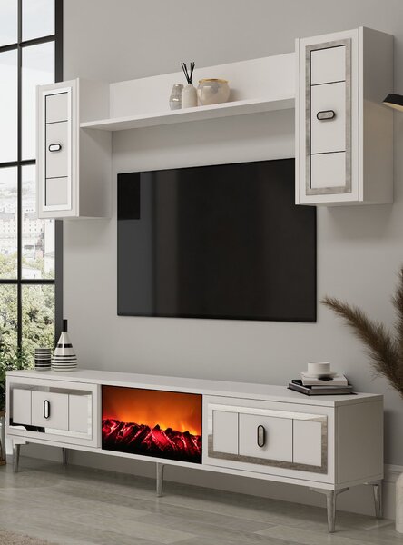 Mobilier living cu șemineu. 1144910