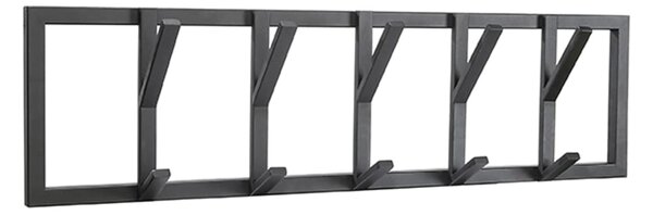 LABEL51 Cuier „Frame”, negru, 80x9x22 cm, L MT-2257
