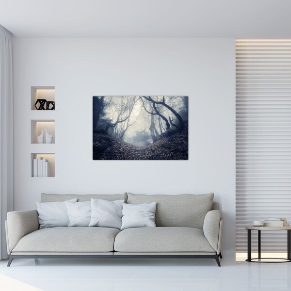 Tablou - Pădurea în ceață (90x60 cm)