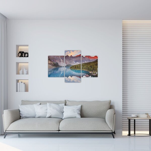 Tablou - Peisaj montan din Canada (90x60 cm)