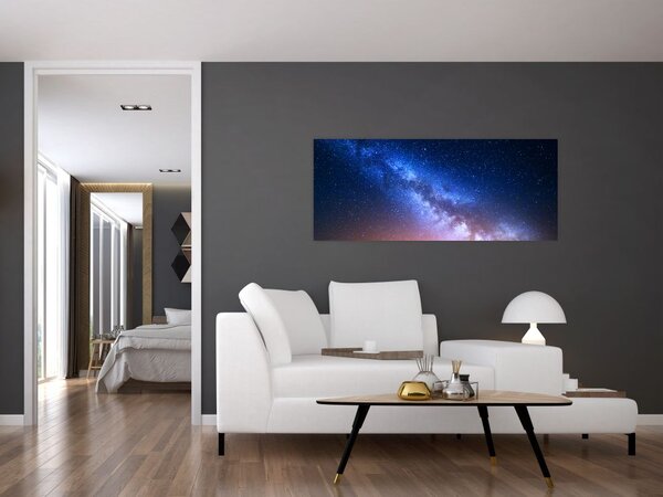 Tablou -Frumusețea stelelor de noapte (120x50 cm)