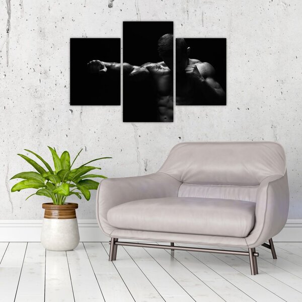 Tablou - Lovitura cu pumn (90x60 cm)