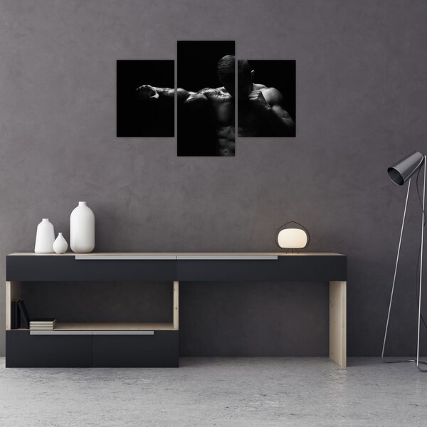 Tablou - Lovitura cu pumn (90x60 cm)