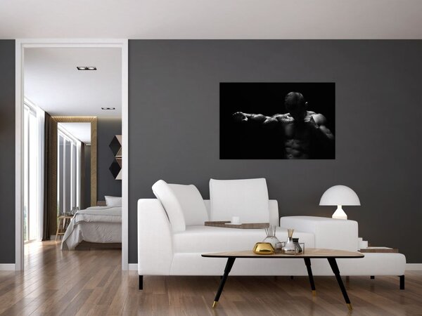 Tablou - Lovitura cu pumn (90x60 cm)