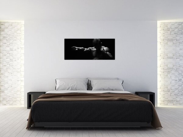Tablou - Lovitura cu pumn (120x50 cm)