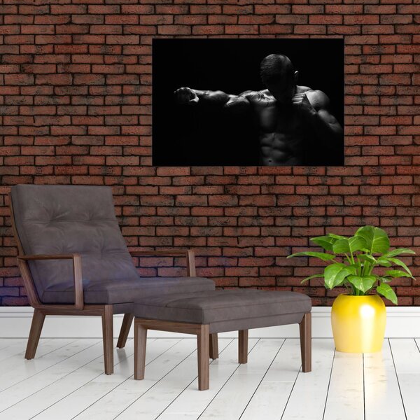 Tablou - Lovitura cu pumn (90x60 cm)