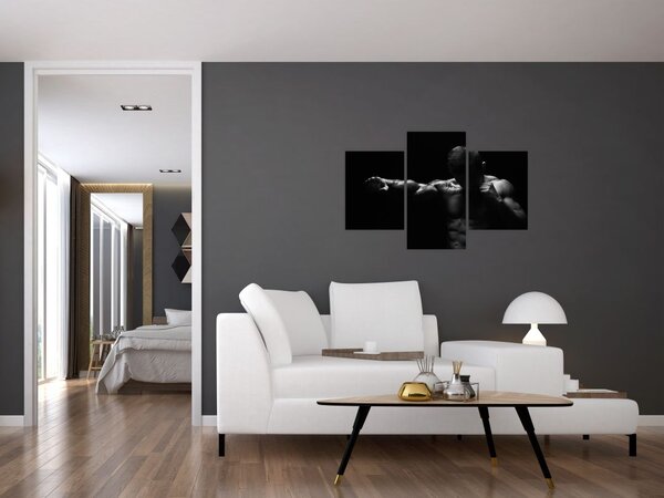 Tablou - Lovitura cu pumn (90x60 cm)